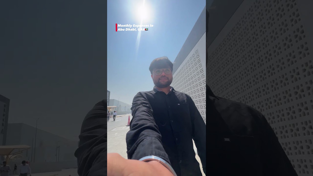Cost of living in Abu Dhabi, UAE 🇦🇪 | #vlog #dubai #abudhabi #uae #travel #dubailfe #shorts