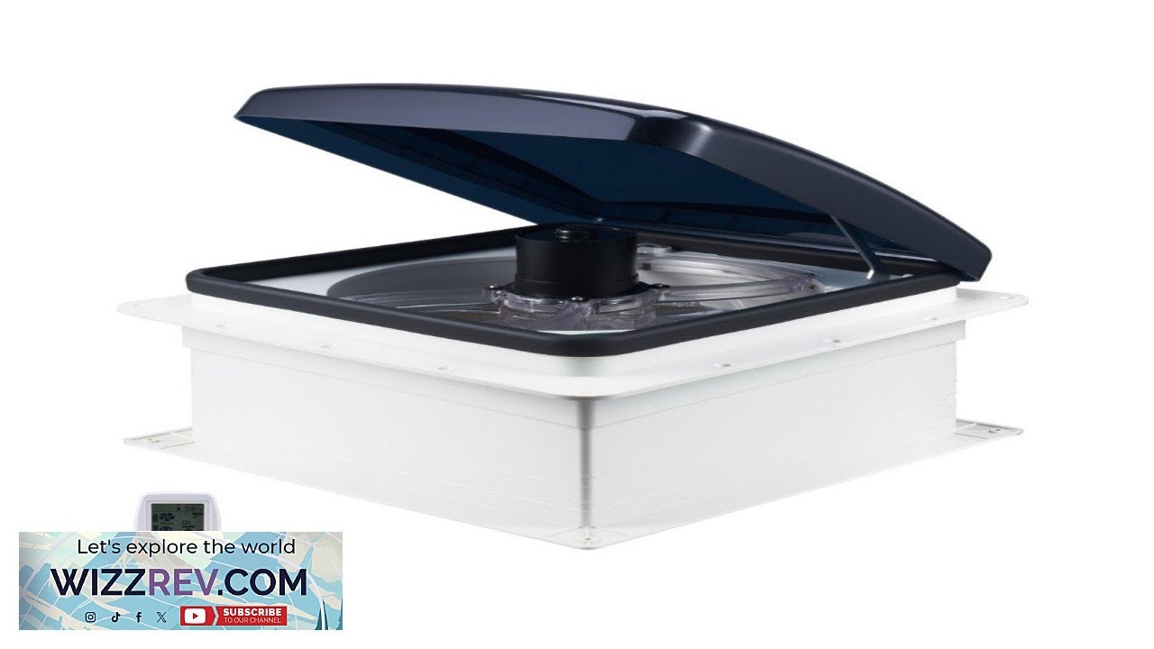 VEVOR RV Vent Fan 14 inch RV Roof Vent Fan 12V Powerful