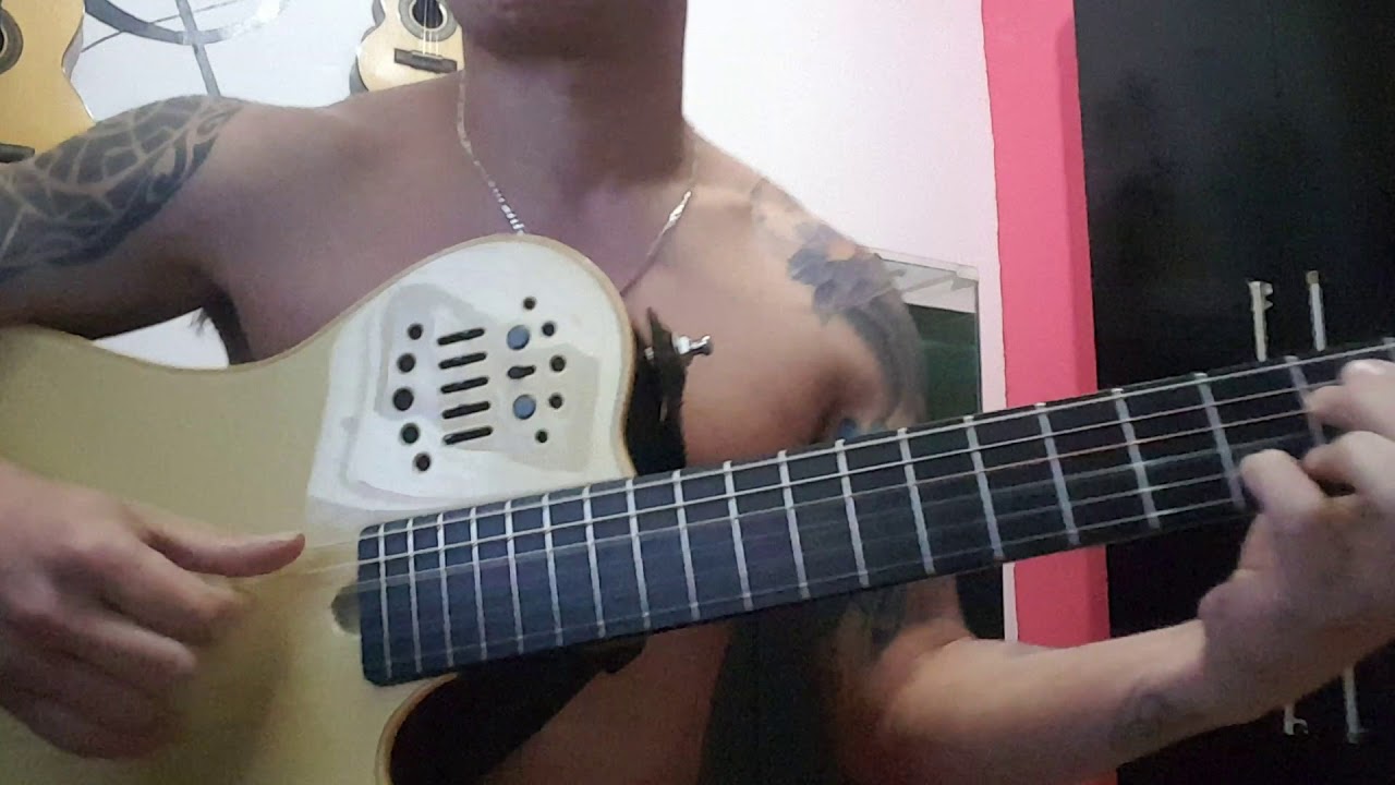 Quando o sol nascer sensação violão