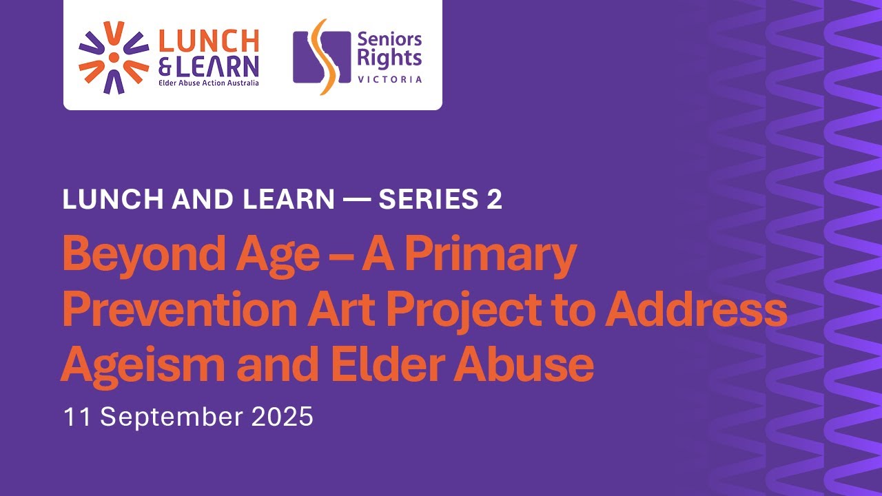 Beyond Age – A Primary Prevention Art Project to Address Ageism and Elder Abuse