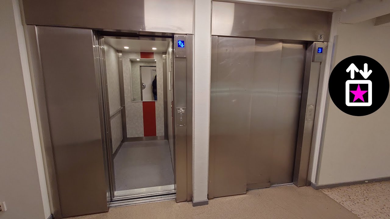 Nacka, SWE: MODERNISED BY ITK - OTIS Traction Elevators at Ektorpsvägen 2, Ektorps Centrum