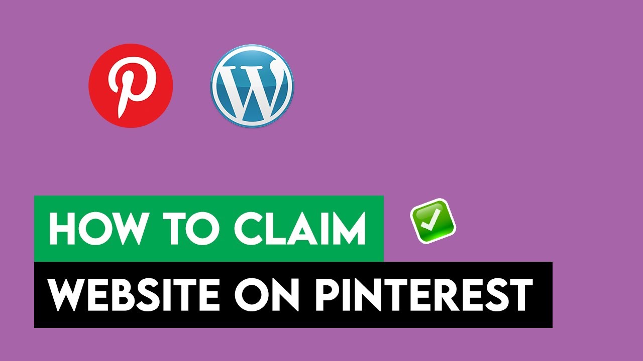 How to Claim Website on Pinterest | Verify Wordpress Site on Pinterest | Change Website URL (2026)