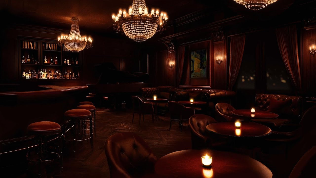 a cold winter night listening to vintage jazz | 1940s jazz with relaxing rain