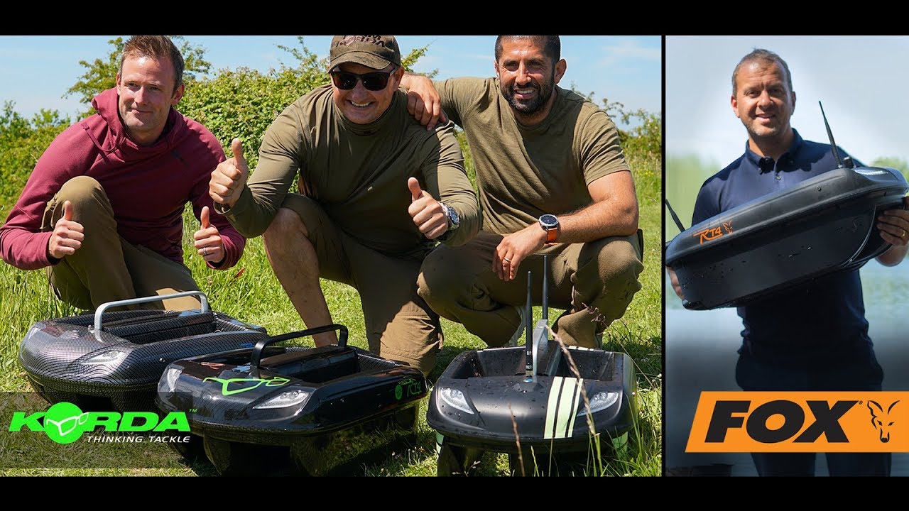 RT4 Baitboat: FOX int. Manager Shaun McSpadden I Korda's Darrell Peck, Ali Hamidi & Danny Fairbrass