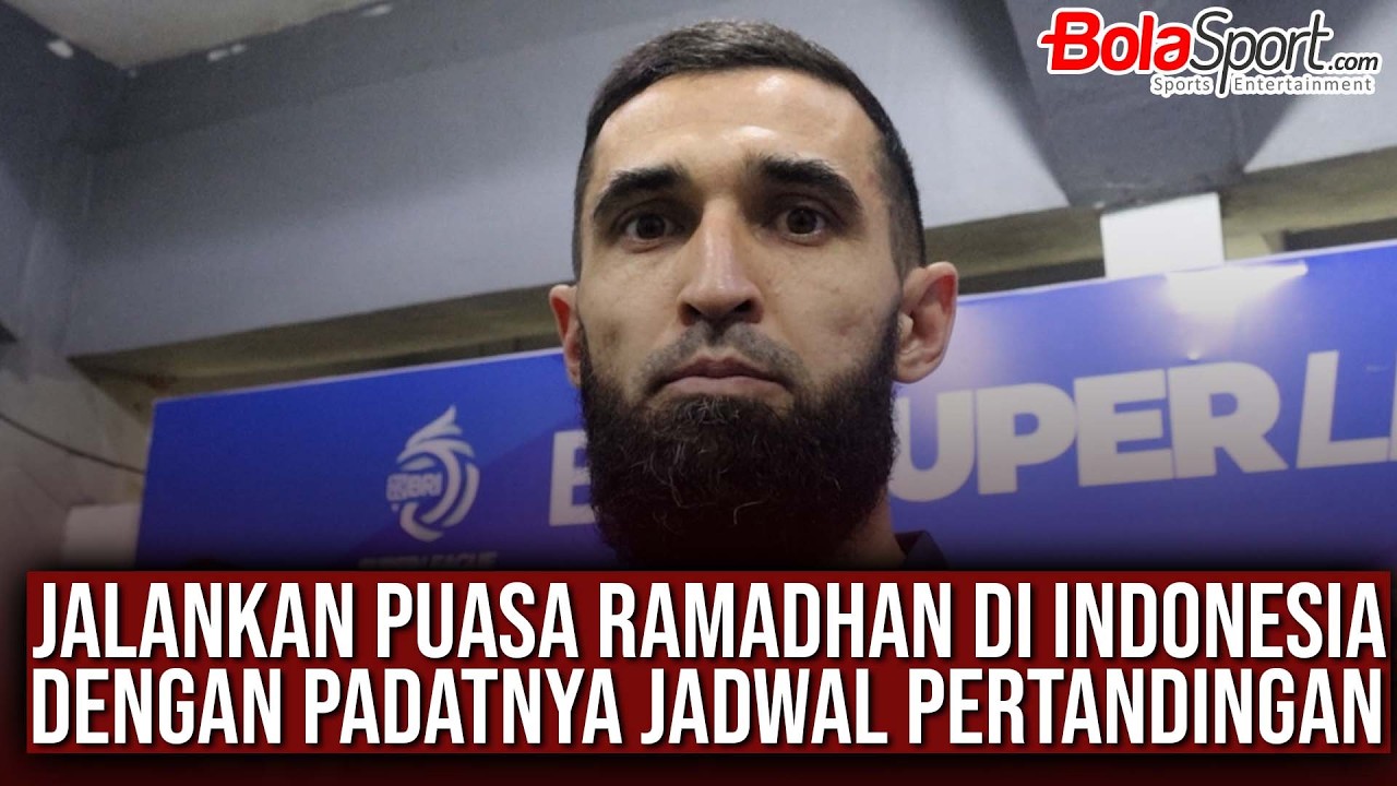 Pemain Persita Tangerang Menceritakan Kesan Puasa Ramadhan di Indonesia