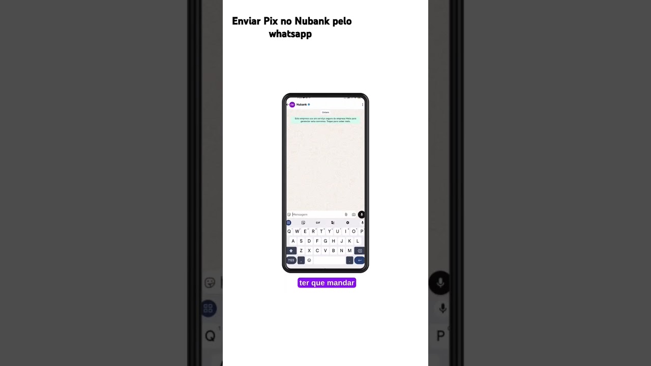 Enviar e receber pix no nubank pelo whatsapp usando intelig&ecirc;ncia Artificial direto pelo WhatsApp.
