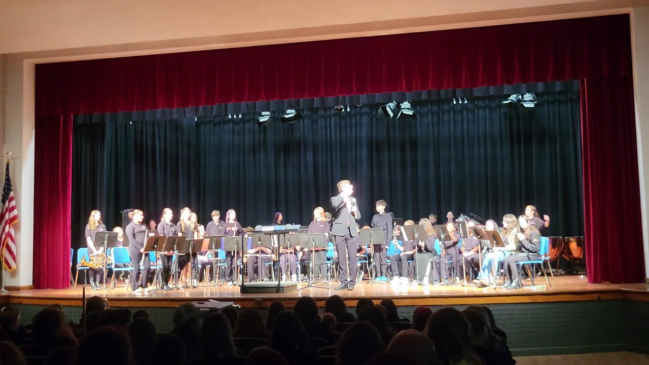 Marion Middle School Winter Band Concert, Seventh Grade Band, January 11, 2026