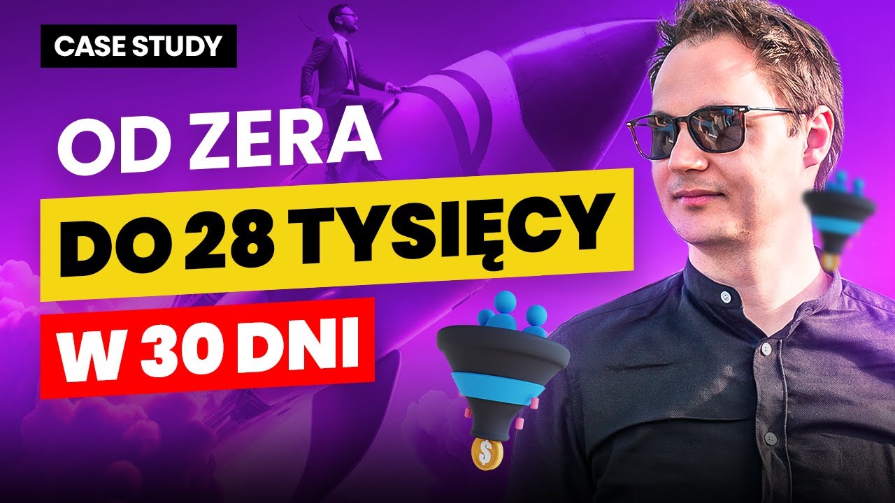 Jak stworzyć sw&oacute;j pierwszy kurs online - od ZERA do 28 tysięcy w 30 dni  [CASE STUDY]