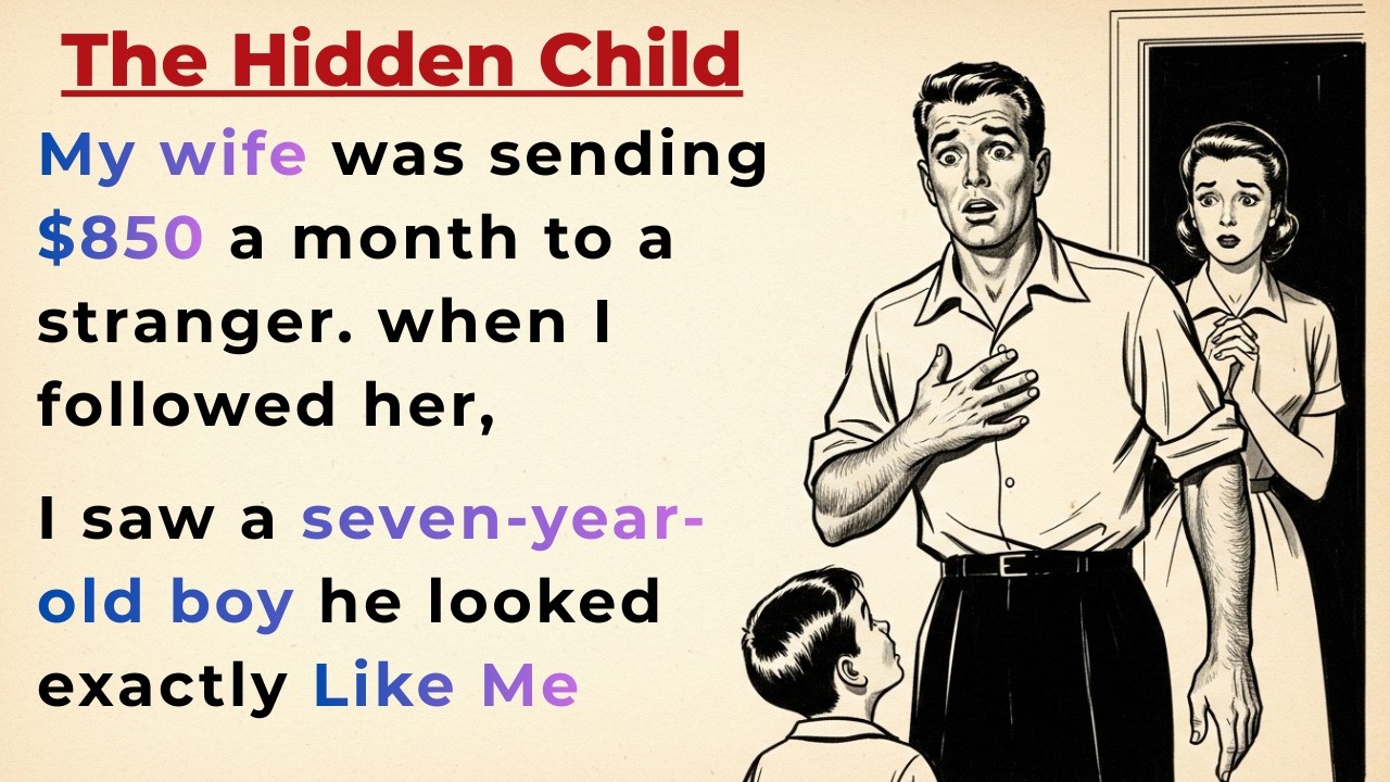 Learn English through Stories Level 3 🔥 The Hidden Child | English Listening Practice