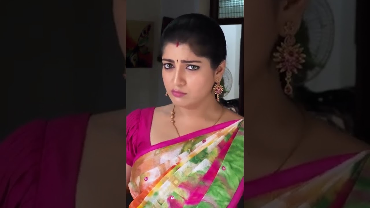 pandavarillam serial actress papri ghosh recent reels💚suntv tamil serial actress video💚