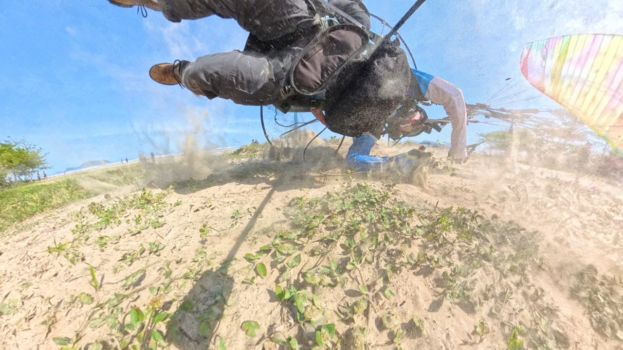 Voo 416 de Paramotor IKE Costa - 25/10/25 (Pouso forçado)