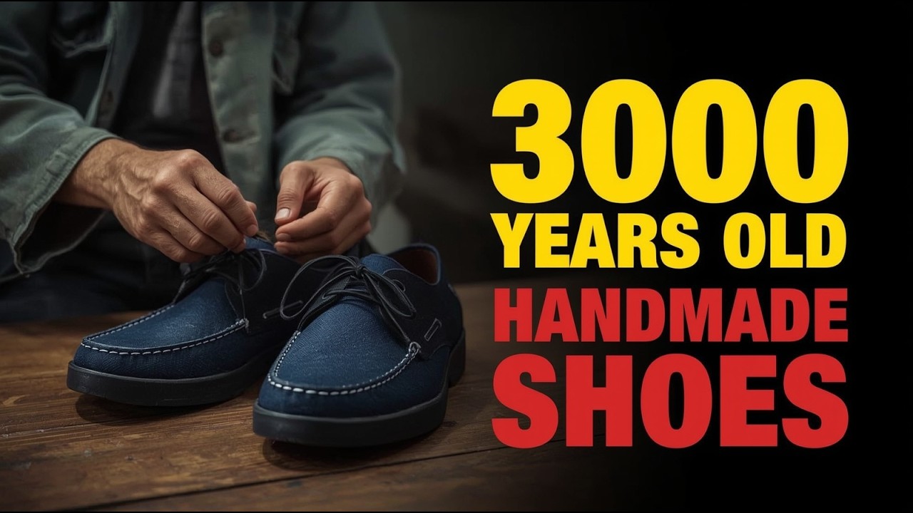 3000 Year Old Handmade Shoes | How to Make Ancient Cloth Shoes by Hand – No Machines Needed!