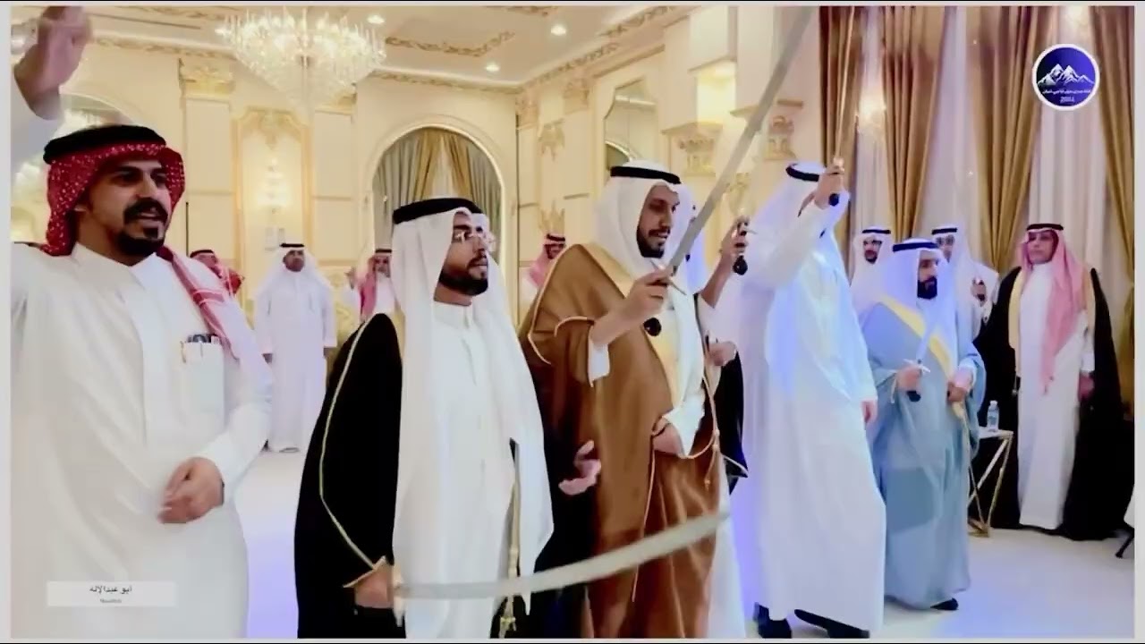 مشاركة وفد من قبائل بني ذبيان حفل زواج ابناء الشيخ / علي بن مفرح بن يحيى الدوسي الزهراني ٠