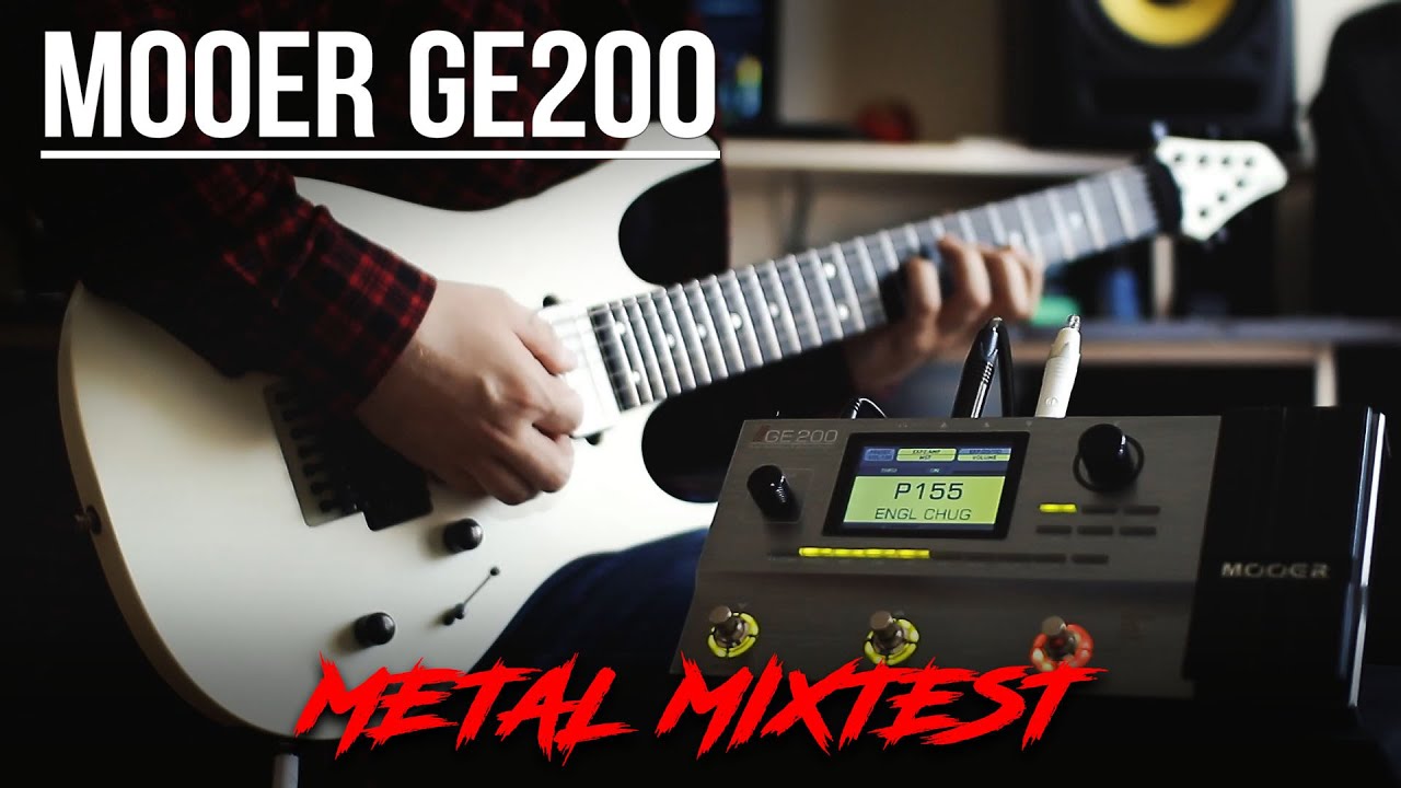 MOOER GE200 - METAL - Free Presets