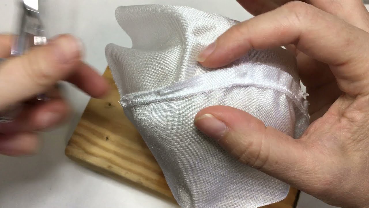 Bramaking: Trimming Seam Allowances with the Boob Knob