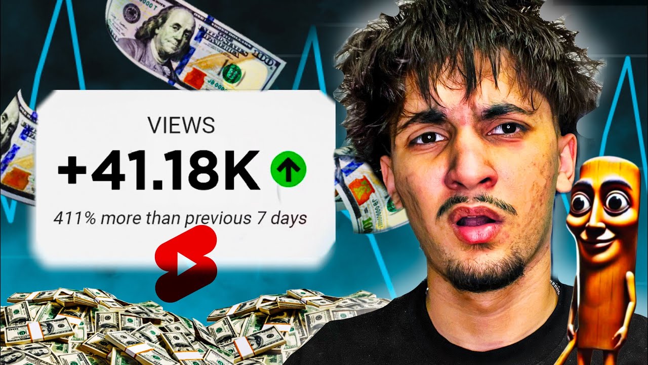 I Posted BrainRot YouTube Shorts...And Blew Up!