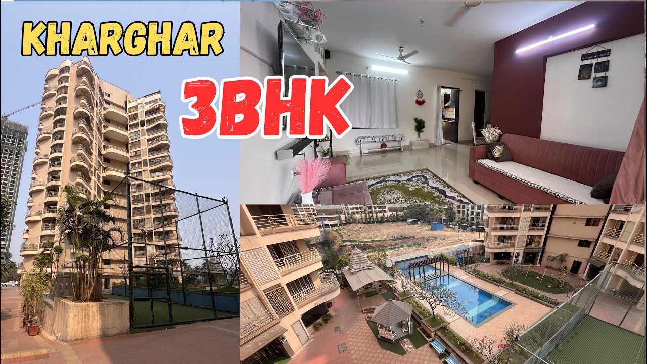 Urgently 3BHK sell with Car parking | Kharghar Navi Mumbai | 8652601787 #kharghar #3bhk #sell 