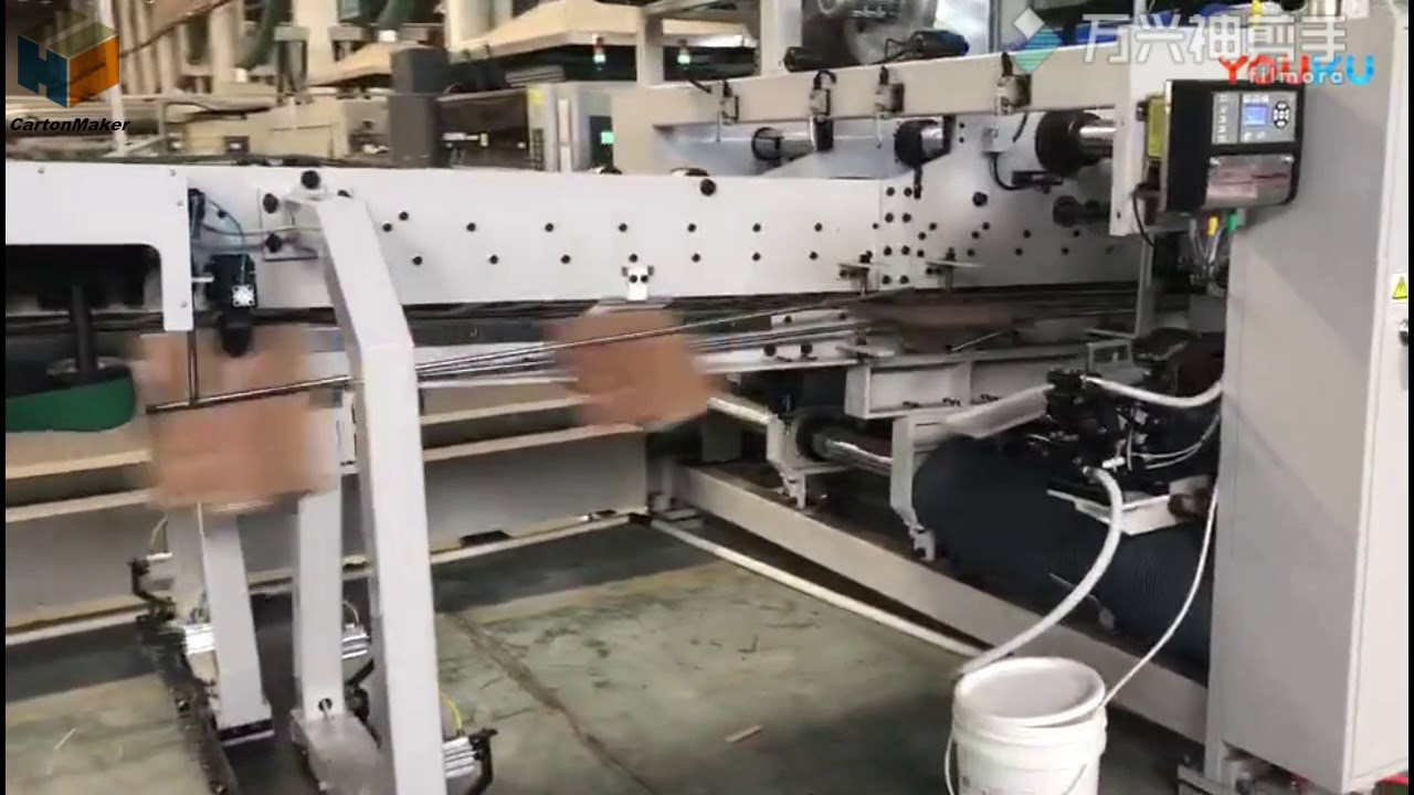 Flexo Printing Rotary Die Cutting Machine for Corrugated Cardboard Carton Making Machine