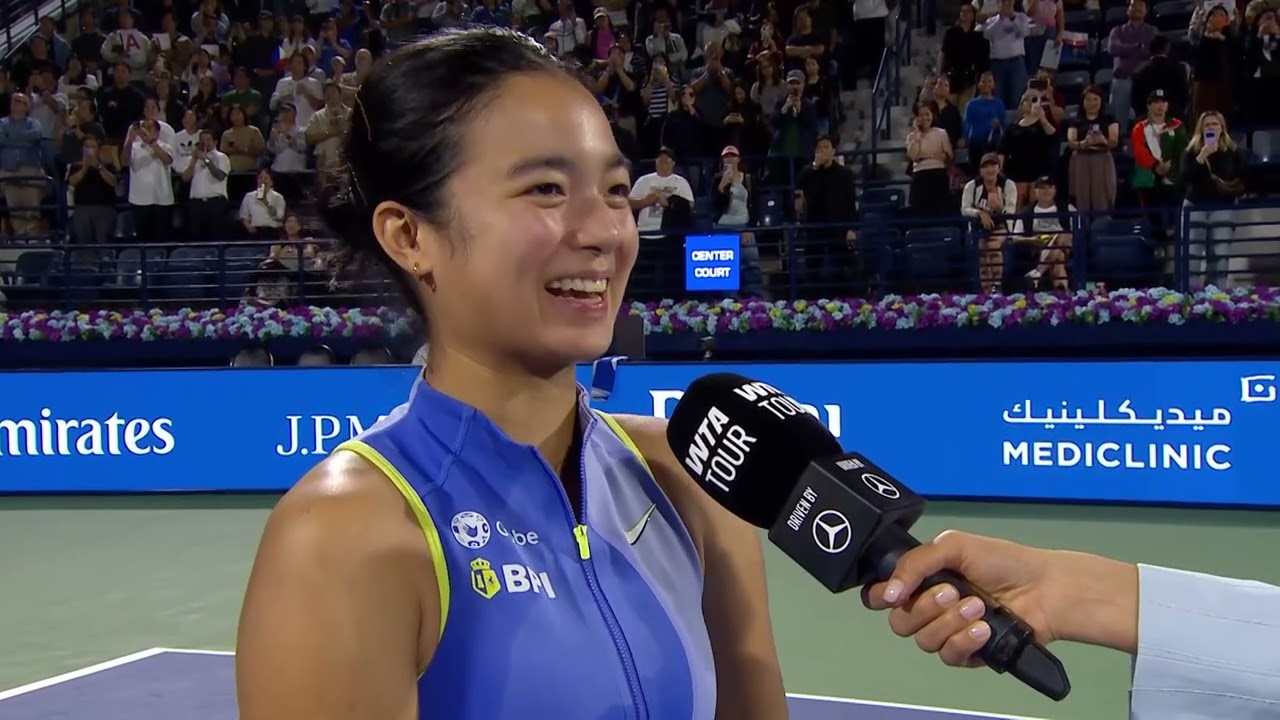 Post-Match Interview: Alex Eala in R3 of Dubai Duty Free Tennis Championships