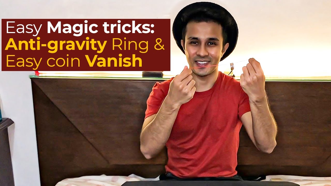 Anti gravity ring and coin vanish | Magic tutorial | Magic Razik