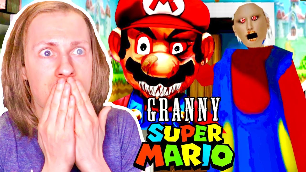 GRANNY est SUPER MARIO ! Granny Mod - Délires de Max