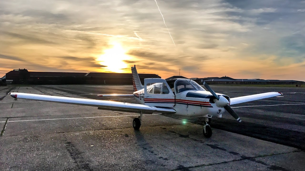 VFR Flight Vlog | PA28 Blackpool - Leicester | ATC Audio