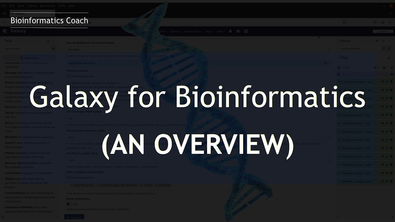 Galaxy Tutorials | How to use Galaxy for Bioinformatics (Beginners)