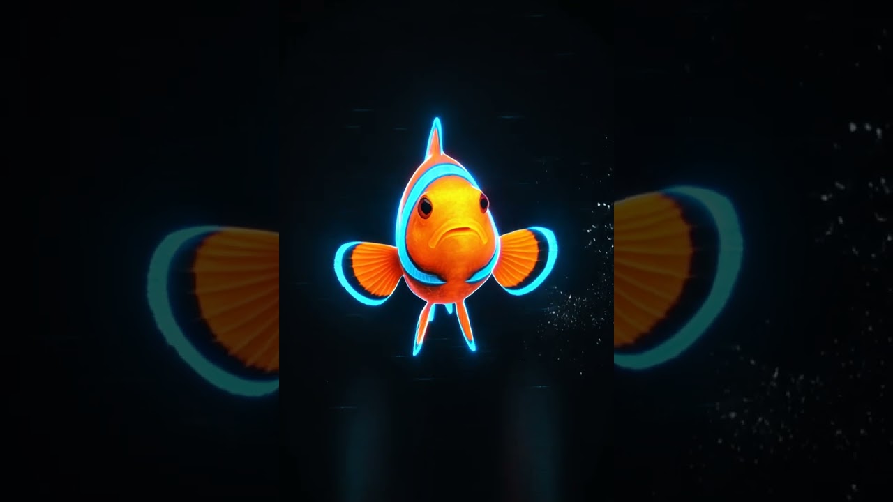 Vivid 3D Hologram Clownfish Swims So Real You Won&rsquo;t Believe It