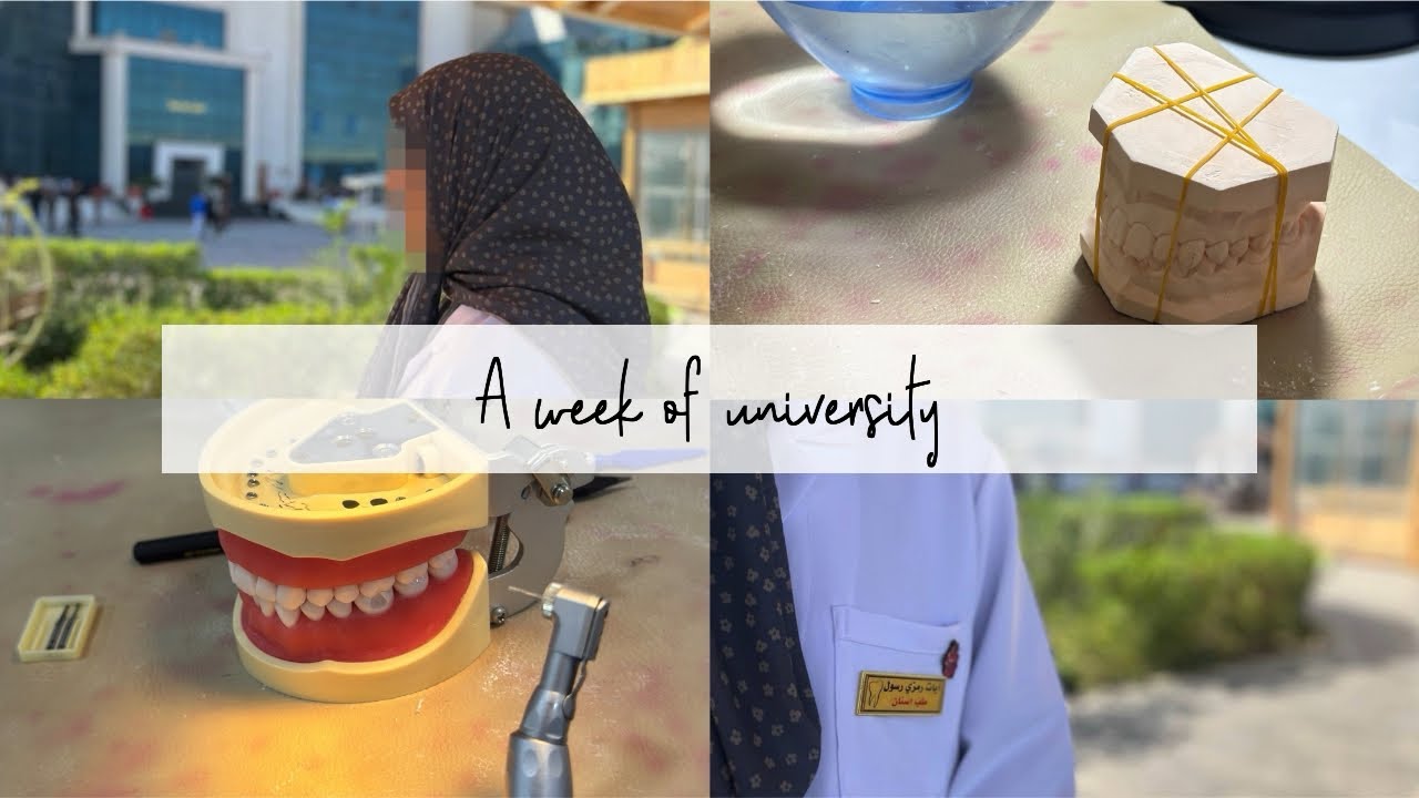 يوميات طالبة طب اسنان بالعراق 🦷 • مشترياتي للجامعة • اسبوع جامعي