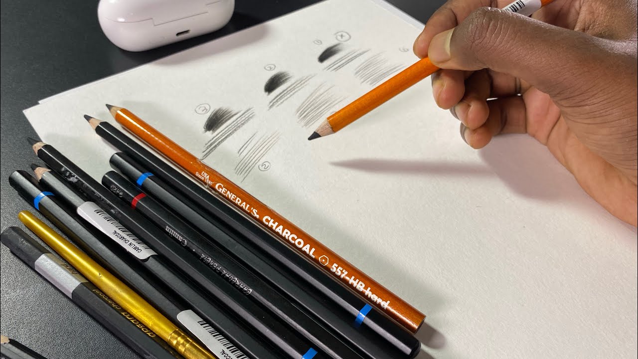 Best Charcoal Pencil in Indian Market ! Unboxing and Comparison 🔥