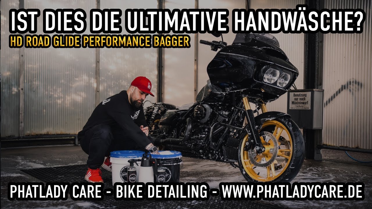 ultimative Handwäsche / Harley Davidson Road Glide Performance Bagger / PHATLADY CARE