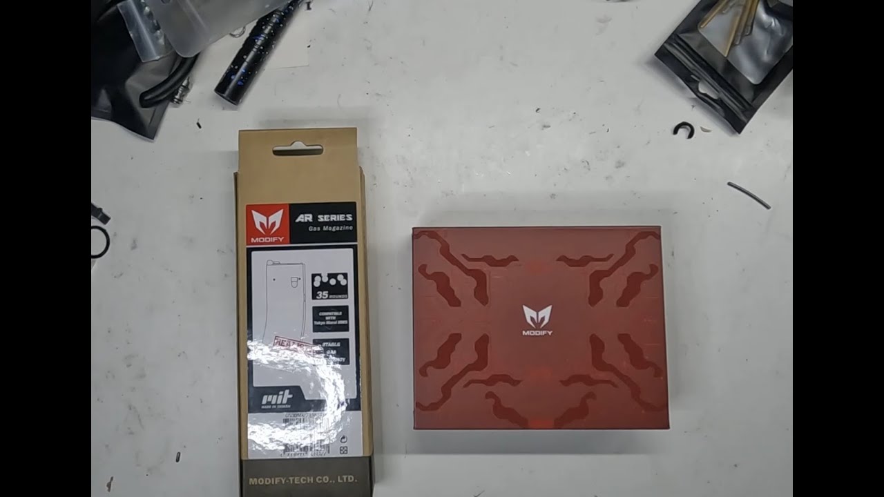 [Airsoft] Modify-Tech 2 stage Trigger Box and Gas Magazine