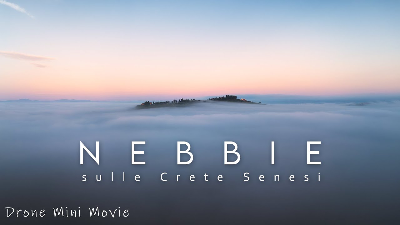 NEBBIE sulle Crete Senesi | Drone Mini-Movie