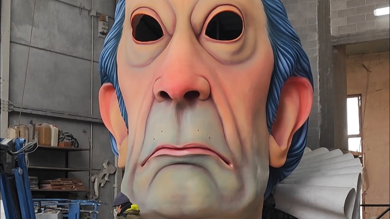 Carnevale di Viareggio 2024 -  7° Anteprima di Cartapesta