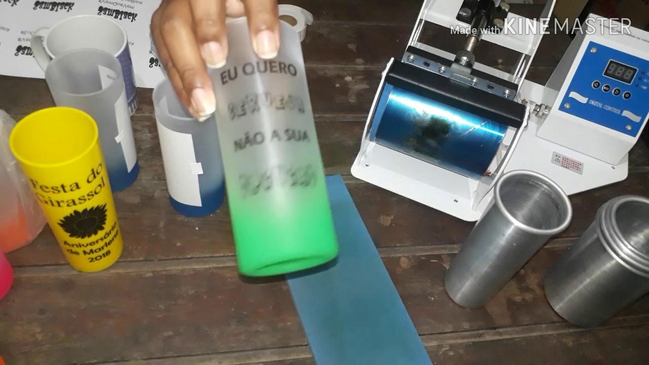 UM POUCO SOBRE A MAQUINA DE ESTAMPAR COPOS E CANECAS