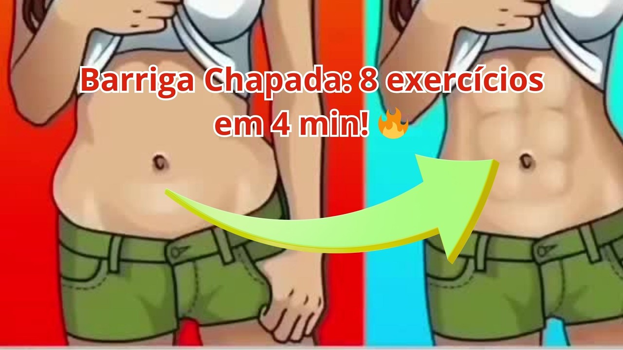 4 Minutos  de Tabata  Queima de Gordura no Core Abdominal