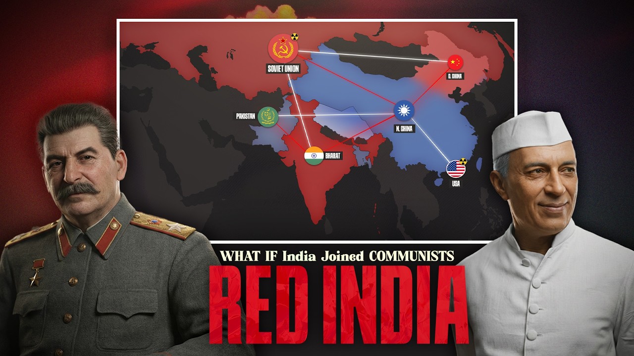 What If Nehru Joined the COMMUNIST BLOC ? Alternate Cold War