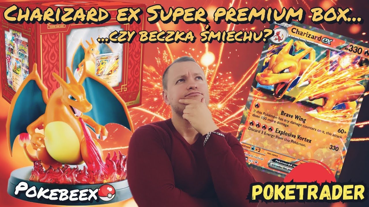 Charizard ex🔥 Super Premium Box✨ Dropi to czy nie? #pokemon #charizard #charizardex #charizardcard