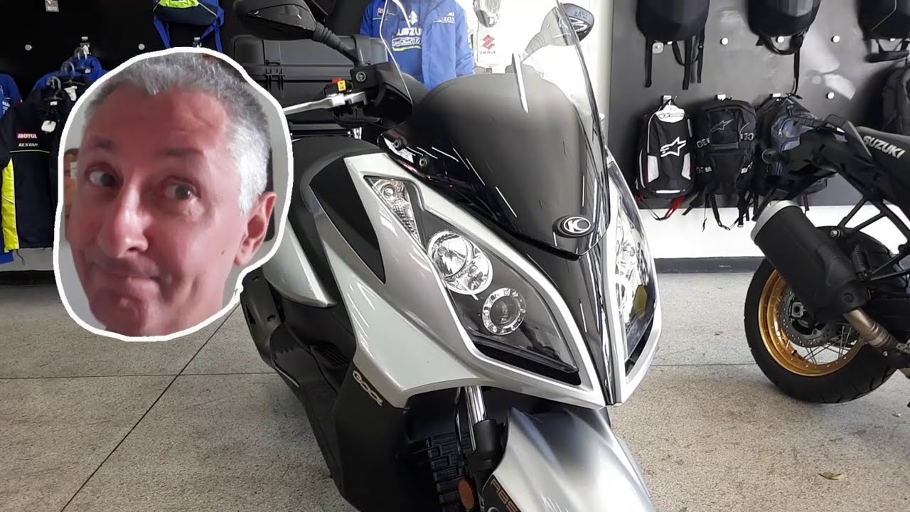 Test ride scooter Kymco Downtown 300i - Minhas impressões