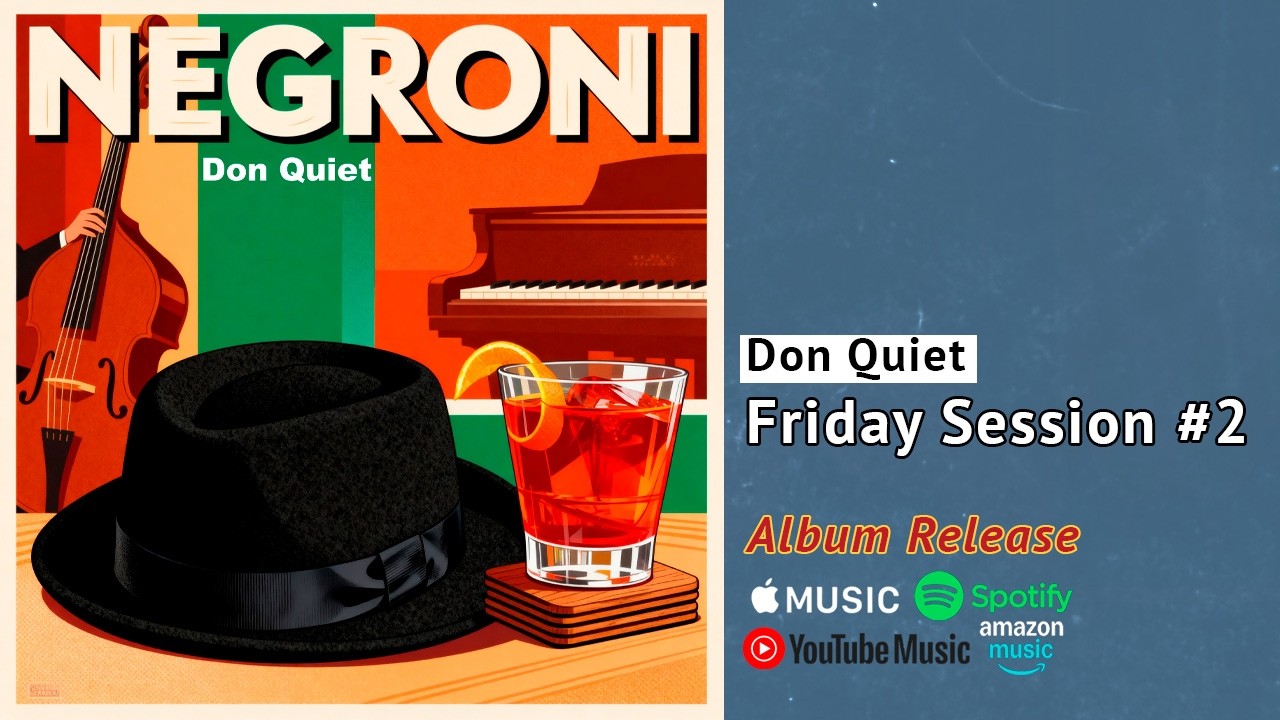 NEGRONI - Italian Dolce Vita Inspired Smooth Jazz FRIDAY SESSION #2 #jazz