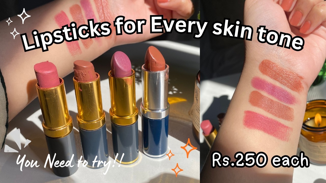 Best Medora Lip sticks for Asian girls | Must have Lipshades 