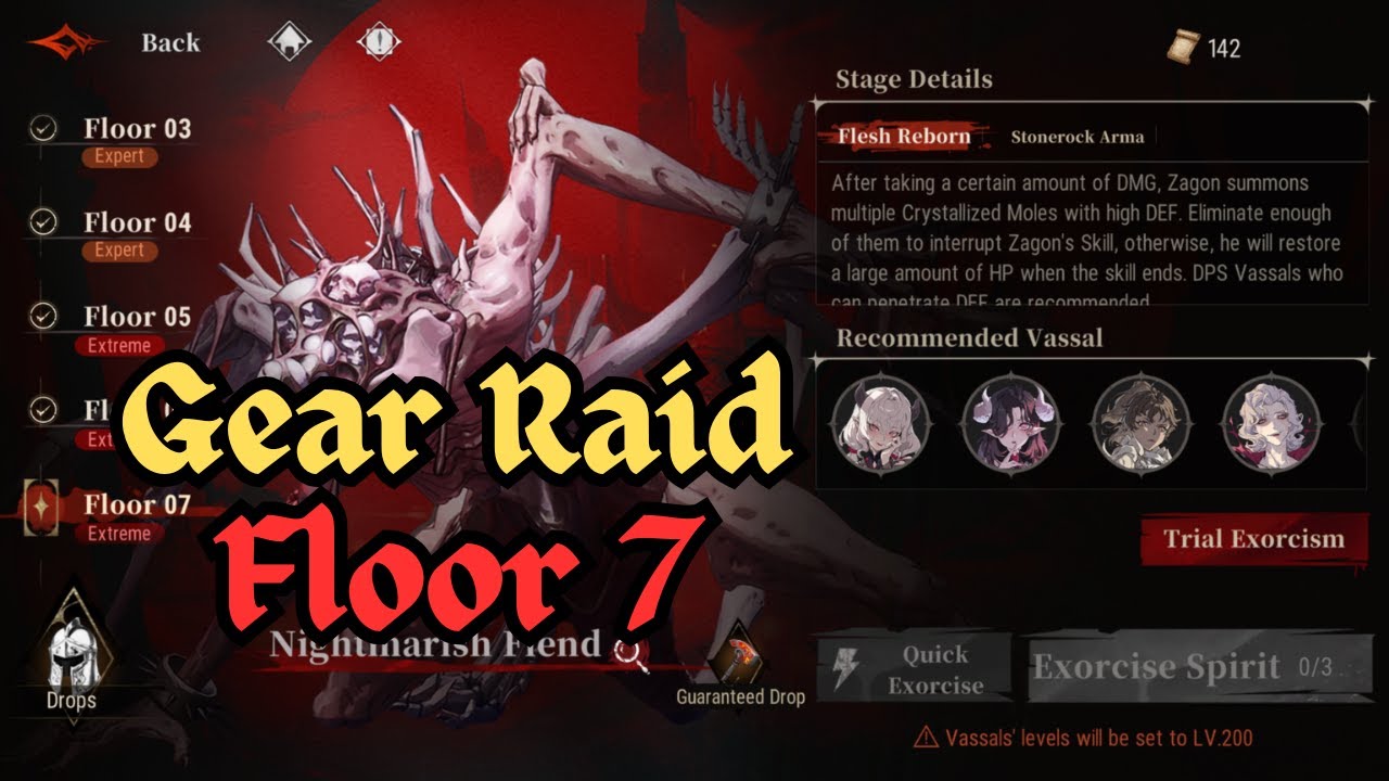 Gear Raid | Temple of Light (F7) | Silver and Blood