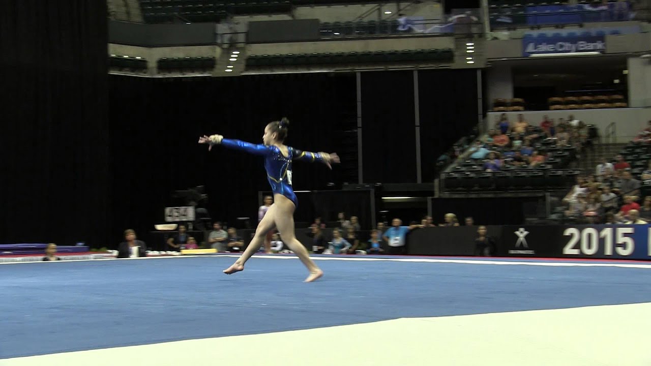 Deanne Soza – Floor Exercise – 2015 P&G Championships – Jr. Women Day 2
