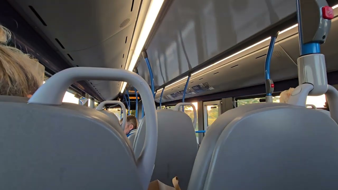 BYD Enviro 200 EV at speed