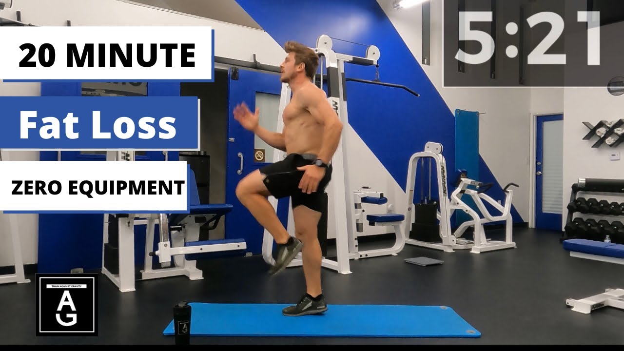 20 Minute High Intensity Body Weight Fat Loss Workout