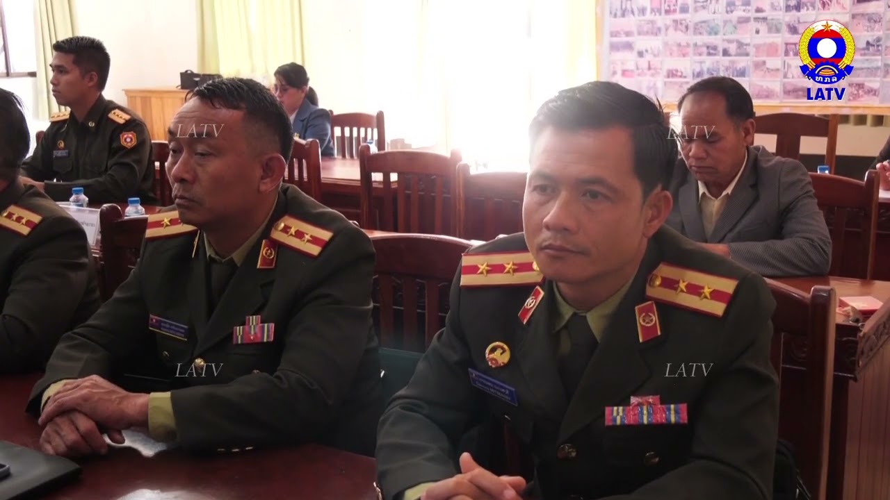 ລັດຖະມົນຕີກະຊວງປ້ອງກັນປະເທດລົງເຄື່ອນໄຫວຕິດຕາມ, ຊຸກຍູ້, ໃຫ້ເເກ່ ການເລືອກຕັ້ງ ສສຊ ເເລະ ສສຂ