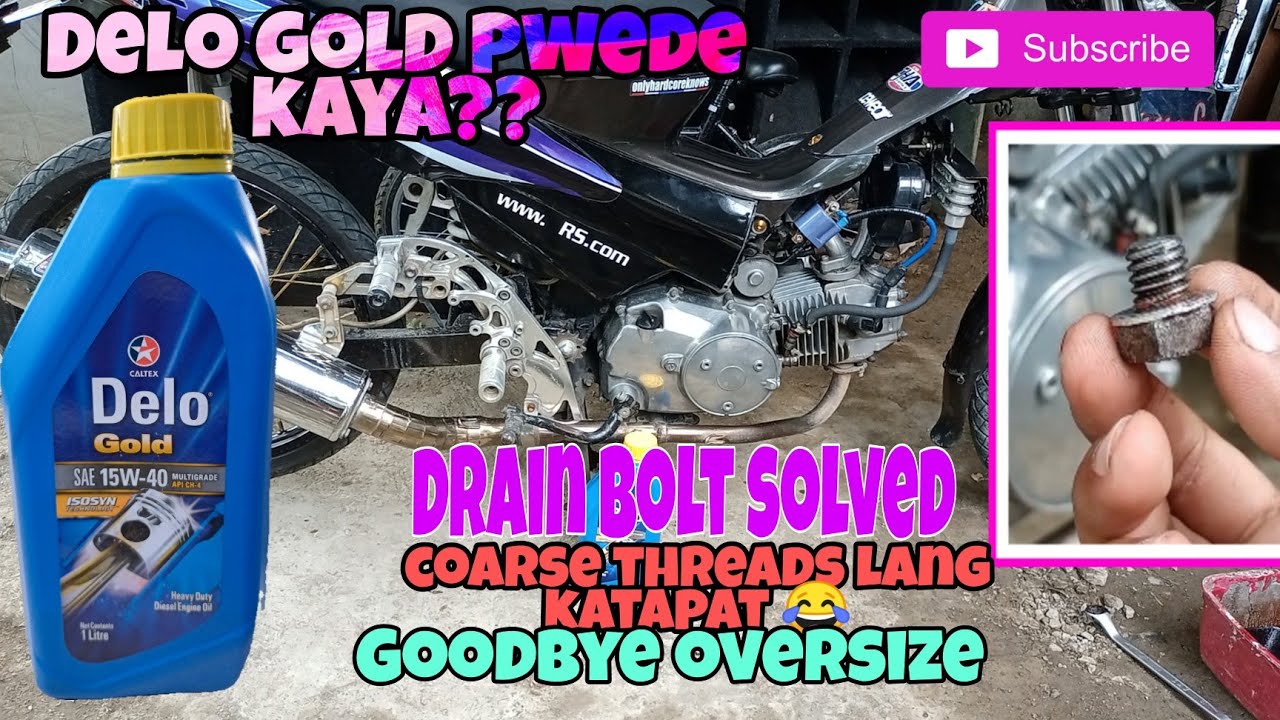 Delo gold pwede kaya sa wetclutch | rs125 carb