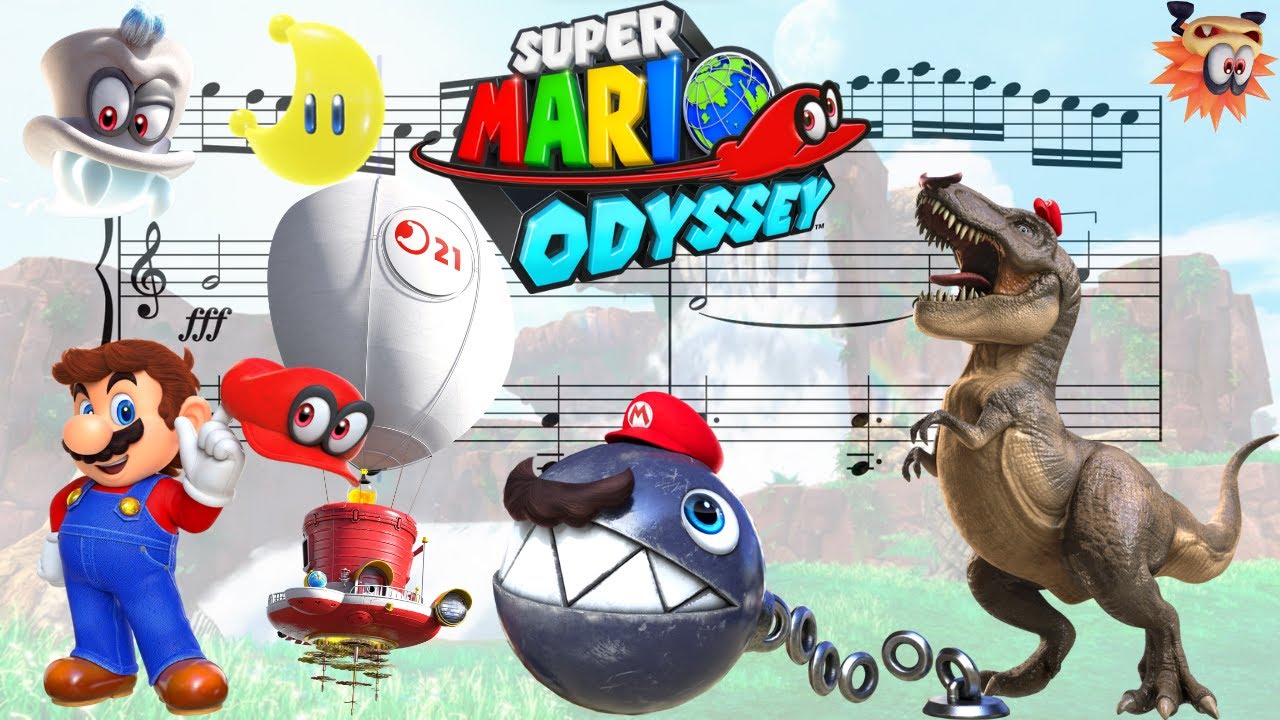 Super Mario Odyssey - Fossil Falls (Cascade Kingdom) [Piano Recreation]