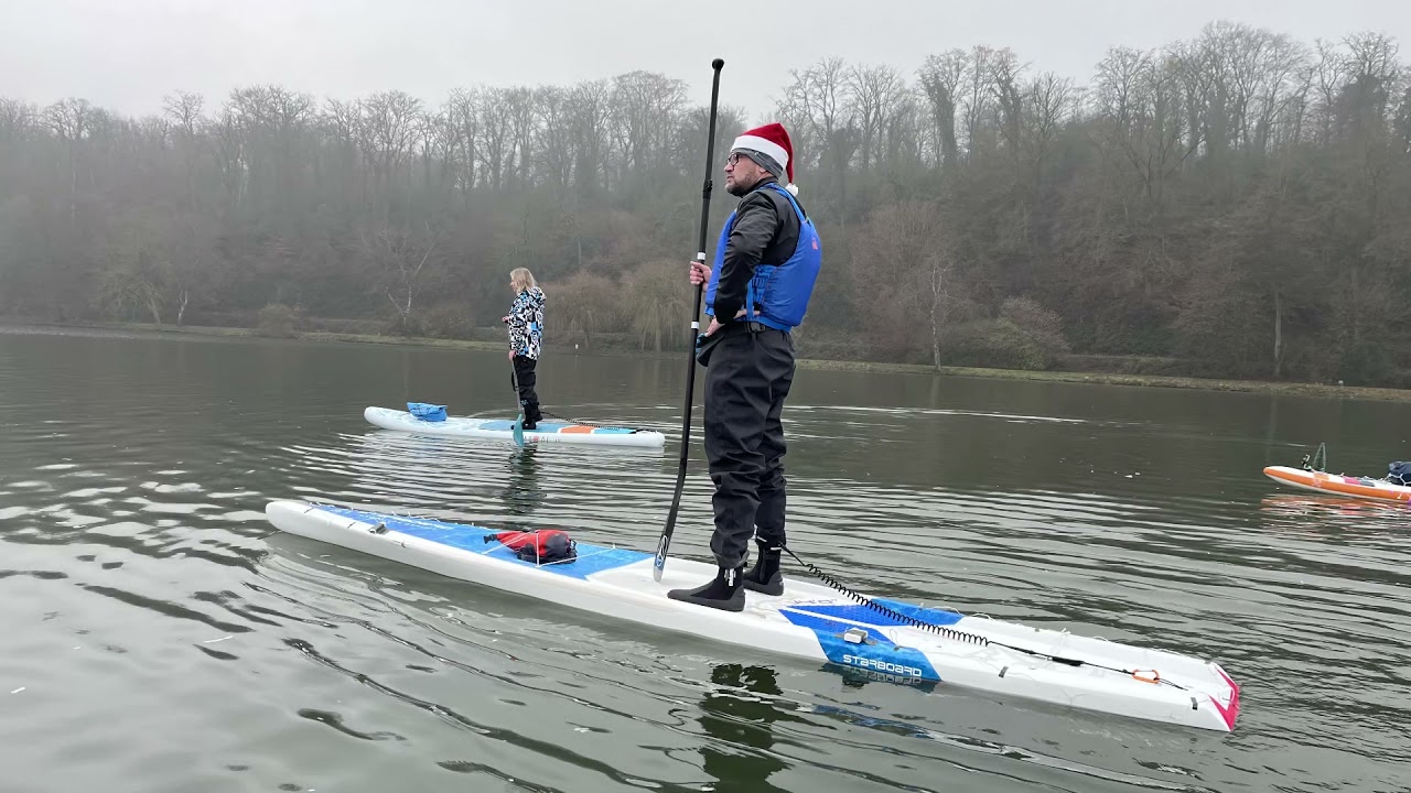 XMAS SUP-Tour Baldeneysee, Essen