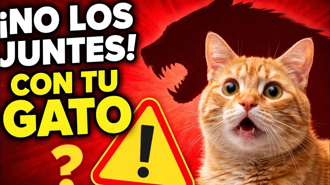 10 Animales que NUNCA deberías juntar con tu gato